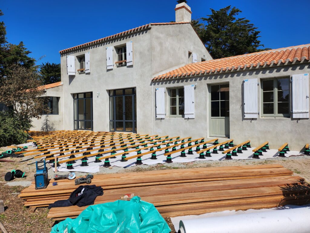 LOREE DU BOIS Creation Jardin Noirmoutier Terrasse En Bois Exotique 1